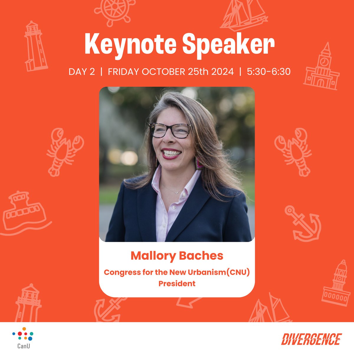 Excited to announce our keynote speaker, <a href="/mallorybaches/">Mallory Baches</a>, President of <a href="/NewUrbanism/">Congress for the New Urbanism</a>! Don’t miss her inspiring keynote on Oct 25th!🌟#canu2024
Learn more: canu.ca/forum2024-prog…