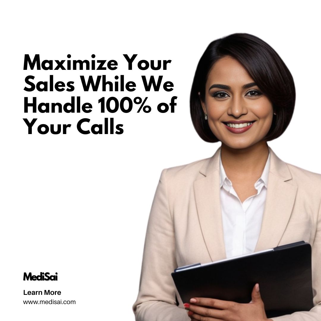 MediSaiHQ's tweet photo. Focus on what you do best—closing deals! While you maximize your sales, our Assistant will take care of 100% of your calls, ensuring no missed opportunities this Open Enrollment.

#MaximizeSales #OpenEnrollment https://t.co/2mBQCOmVFL