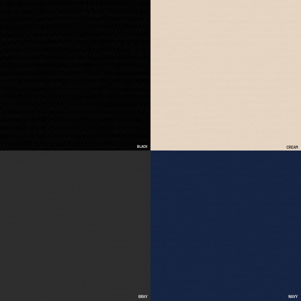 Woolz Originals || CORE ONE

Introducing the first edition of core colors. CORE ONE will feature: Black, Cream, Gray &amp; Navy
