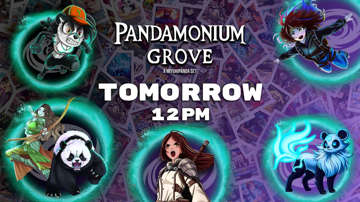 CreatorClashCCG's tweet image. 1 DAY TILL RELEASE!!!🎉
Link in bio for our website where the store will be live from 12pm tomorrow!!! 🥳