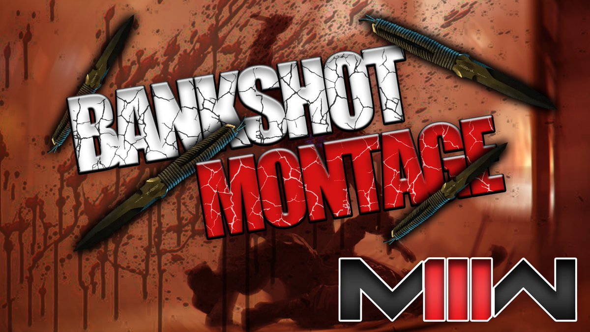 🚨 TOMORROW 2 PM CST 🚨

My MW3 Throwing Knife Bankshot Montage drops! #KnifeLife 🔪