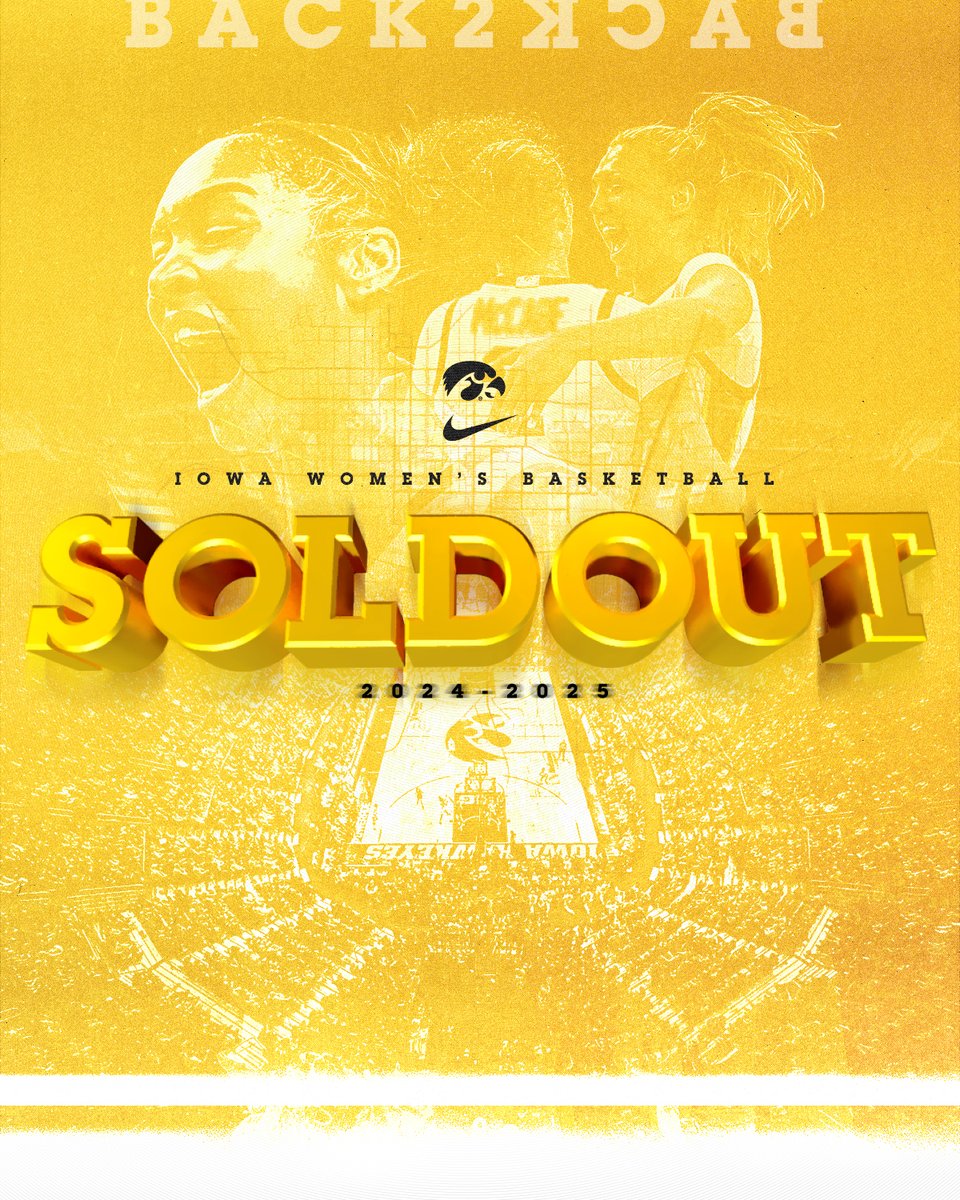 𝟭𝟱,𝟬𝟬𝟬 𝘀𝘁𝗿𝗼𝗻𝗴, 𝗮𝗹𝗹 𝘀𝗲𝗮𝘀𝗼𝗻 𝗹𝗼𝗻𝗴 💪

For the second straight year, season tickets are sold out! 

#Hawkeyes