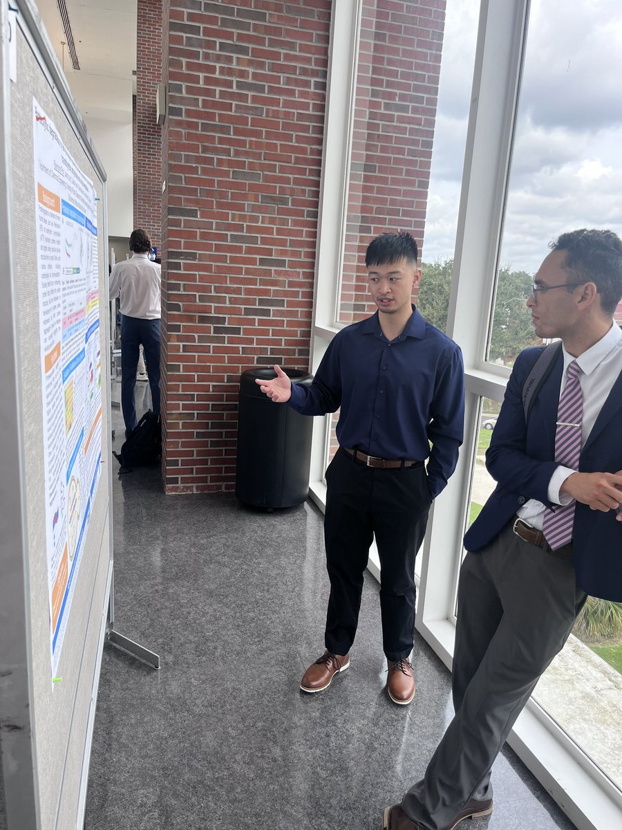 sammartinusen's tweet photo. Fantastic showing from the #DenardLab (@CarlDenard) at the Annual @UFLChE GRACE Symposium! Amazing posters and a fantastic talk from Sage! https://t.co/5Ww3UQyCrE