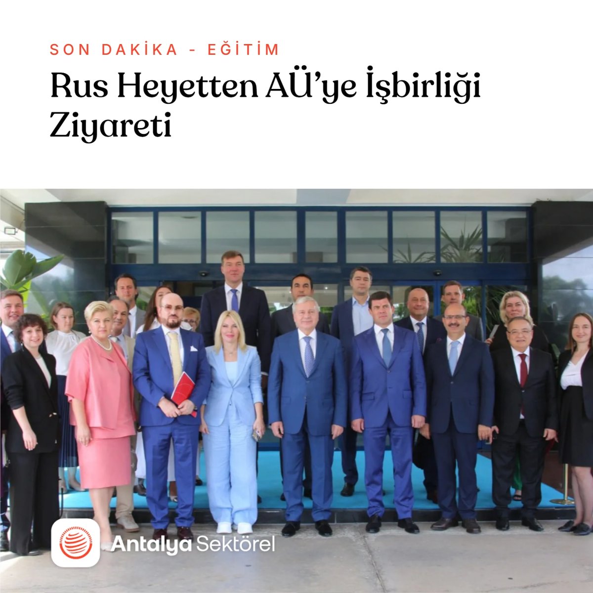 antsektorel's tweet photo. https://t.co/Paf5nZGyQg

#antalya #antalyasektorel #eğitim #eğitimsektörü #rus #akdenizüniversitesi #profdrözlenenözkan #moskova #ziyaret https://t.co/uHwPH4xCHq