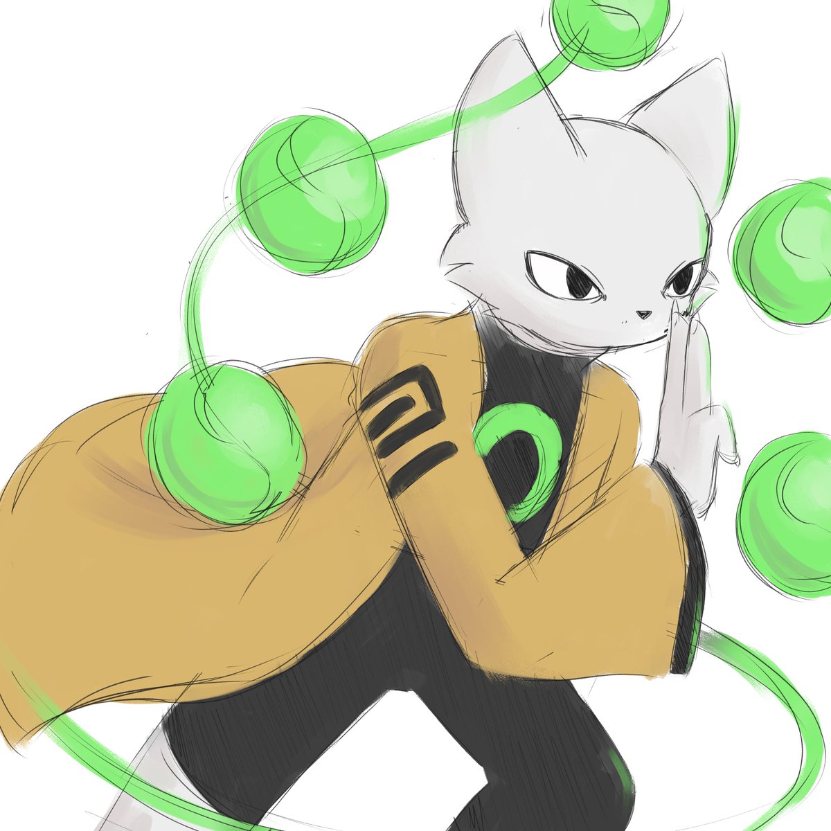 Luthrin's tweet photo. Yi Ninesols #furry #furryart #NineSols https://t.co/foAGVVgsbE