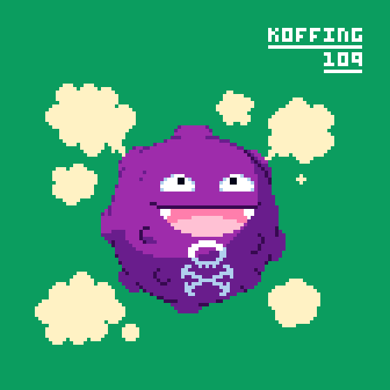 pixel_jake_'s tweet image. Day 26 of drawing the entire Pokedex!
Koffing, the poison gas pokemon ☣️
#Koffing #Pokemon #pixelart #ドット絵  #sage57