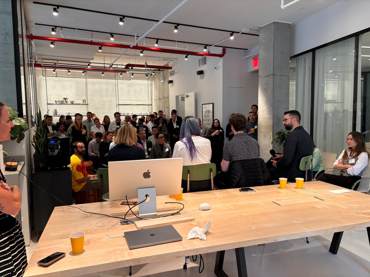 collabfund's tweet photo. ICYMI: 📸 from this morning's climate week event at Collab HQ!