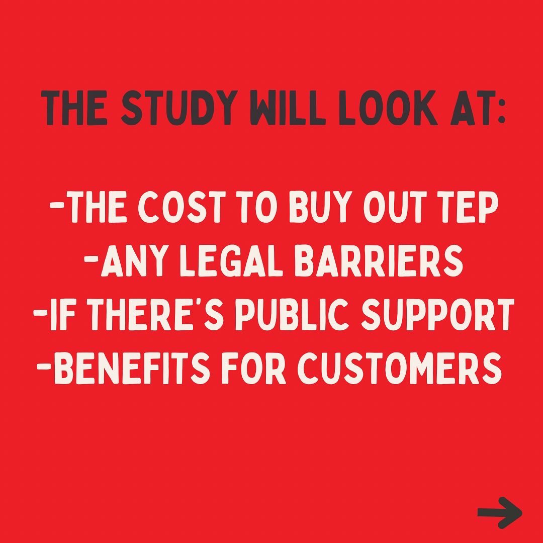 DSA_Tucson's tweet photo. Unfortunately, some members of City Council are claiming it will be ‘too expensive’ to take over TEP before the feasibility study has been done! https://t.co/wbpT55Bk2t