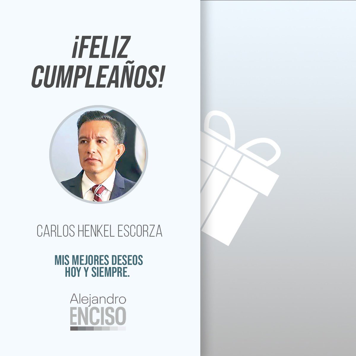 Estimado amigo secretario <a href="/carekad/">CARLOS HENKEL ESCORZA</a>, que pases un feliz cumpleaños. Un abrazo