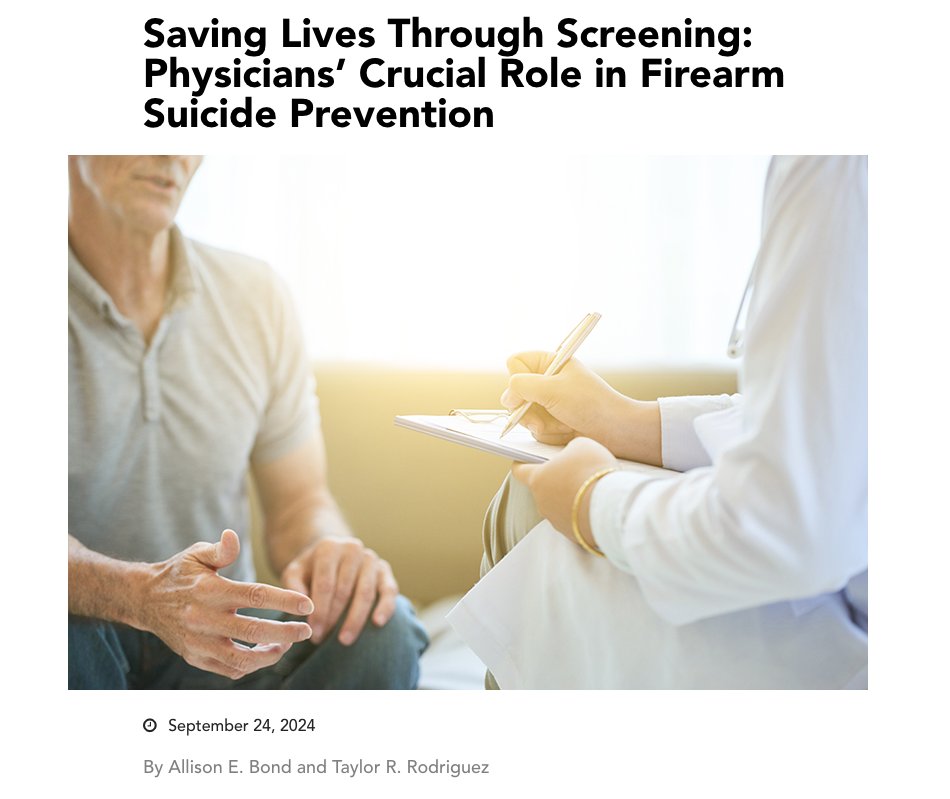 NJ Gun Violence Research Center at Rutgers SPH (@njgvrc) on Twitter photo 📢<a href="/AllieBond12/">Allie Bond</a> and <a href="/taylor_psych/">Taylor Rodriguez</a> are clinical psychology PhD candidates at the <a href="/NJGVRC/">NJ Gun Violence Research Center at Rutgers SPH</a> whose research focuses on firearm suicide prevention and are members of the <a href="/RockGunResearch/">Regional Gun Violence Research Consortium</a>. Check out their recent blog post on #FirearmSuicidePrevention
📖Read the blog ➡️: 📢<a href="/AllieBond12/">Allie Bond</a> and <a href="/taylor_psych/">Taylor Rodriguez</a> are clinical psychology PhD candidates at the <a href="/NJGVRC/">NJ Gun Violence Research Center at Rutgers SPH</a> whose research focuses on firearm suicide prevention and are members of the <a href="/RockGunResearch/">Regional Gun Violence Research Consortium</a>. Check out their recent blog post on #FirearmSuicidePrevention
📖Read the blog ➡️: