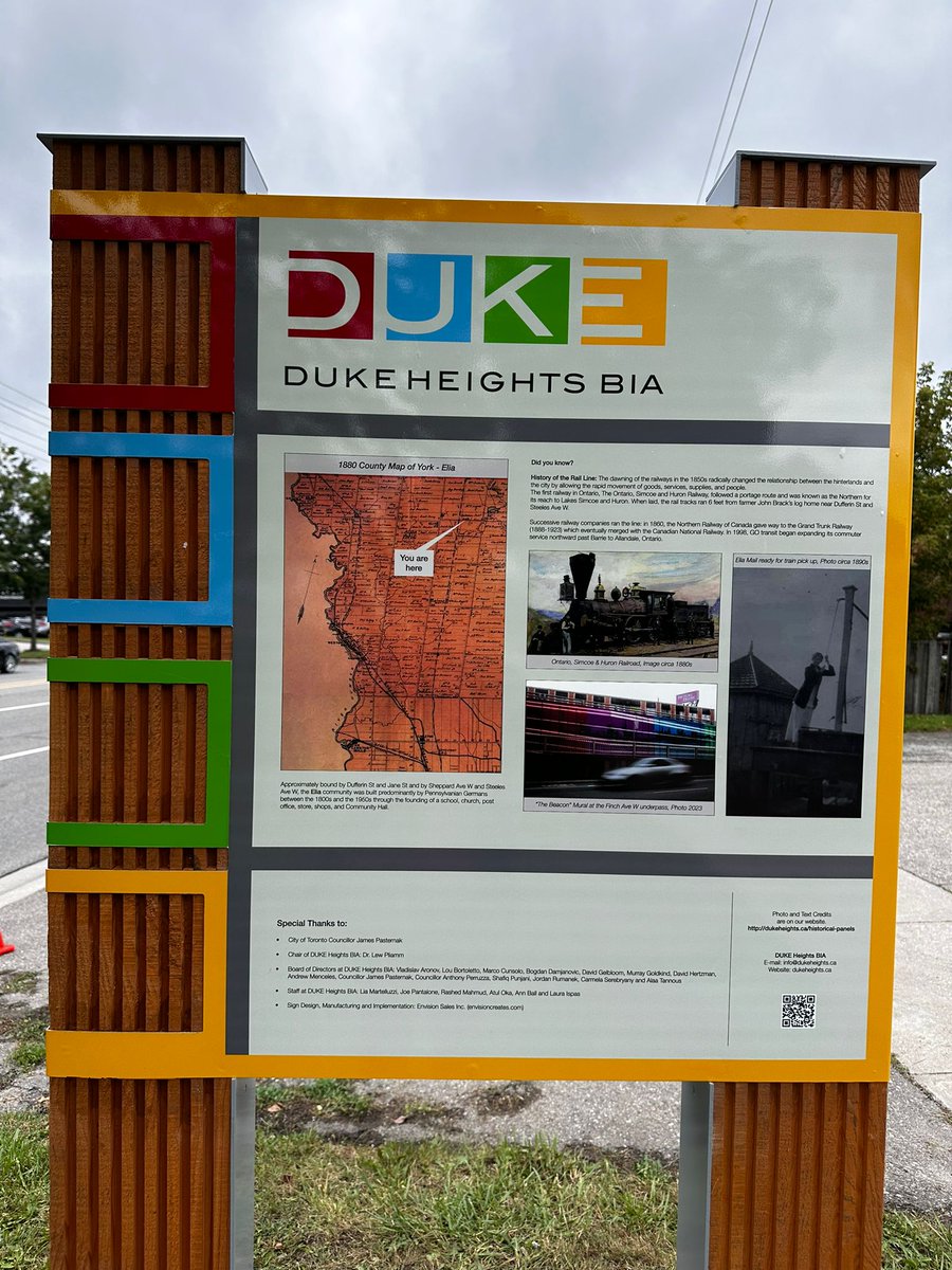 Today I joined @MPPKerzner, <a href="/RakocevicT/">Tom Rakocevic</a>, <a href="/PerruzzaTO/">Anthony Perruzza</a> Duke Heights BIA Chair Dr. Lew Pliamm, and Special Advisor Joe Pantalone in unveiling the 10-year Historic Duke Heights BIA Plaque. We were also accompanied by all of the <a href="/DUKEHeightsBIA/">DUKE Heights BIA</a> board members and staff to celebrate