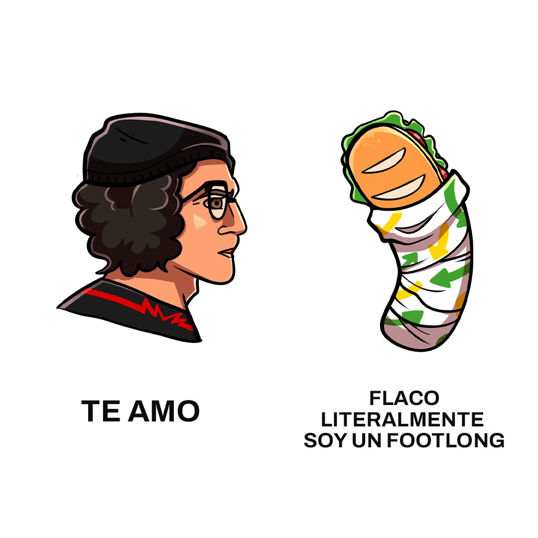 InFinitye_sport's tweet photo. Te voy a alegrar el día, aunque sea por unos segundos. 😉
Menciona a un amigo en comentarios y te debe comprar un footlong. 🌯
#NadaMejorQueUnFootlong 🌯️ #GamerSub 🎮 #LLA 🏆 https://t.co/DmTHCStFP7