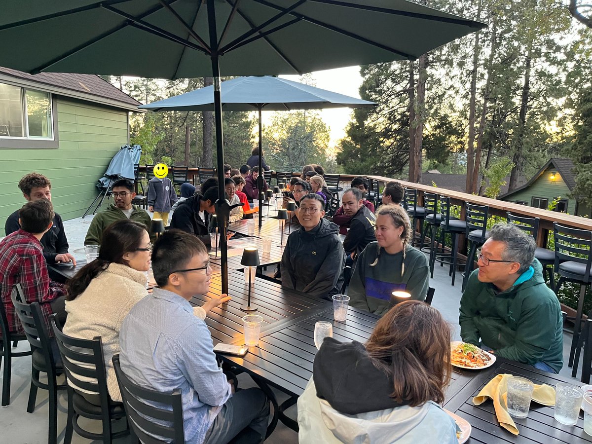 The UCSD Biological Group had our 1st retreat at Idyllwild!