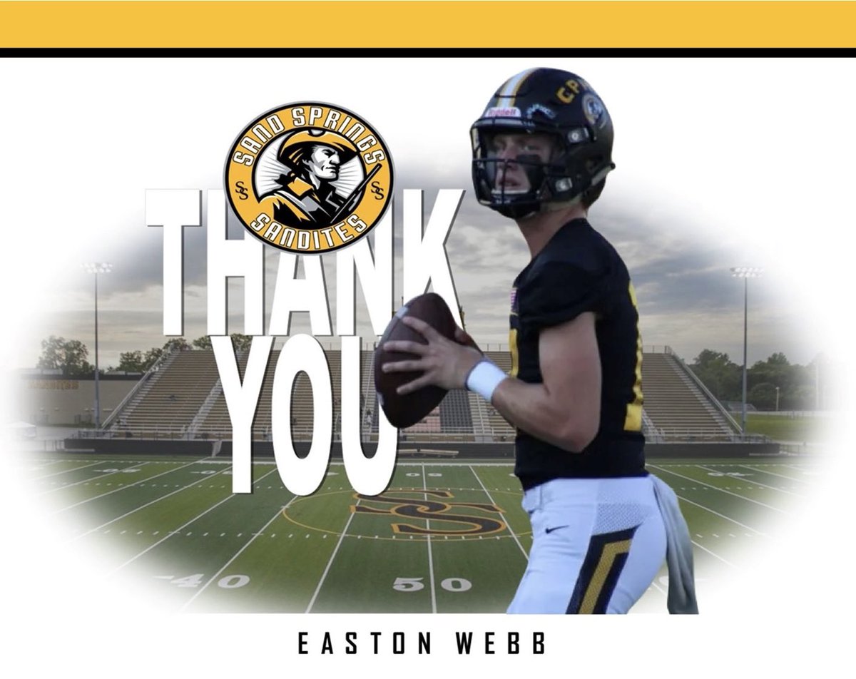 Coach Bobby Klinck🏈 (@coachklinck) on Twitter photo After talking to QB1 <a href="/eastonwebb21/">Easton Webb</a> has decided, after the first 3 games, to continue to be a captain, team leader, man of character and continue to be the quarterback for his teammates. After talking to QB1 <a href="/eastonwebb21/">Easton Webb</a> has decided, after the first 3 games, to continue to be a captain, team leader, man of character and continue to be the quarterback for his teammates.