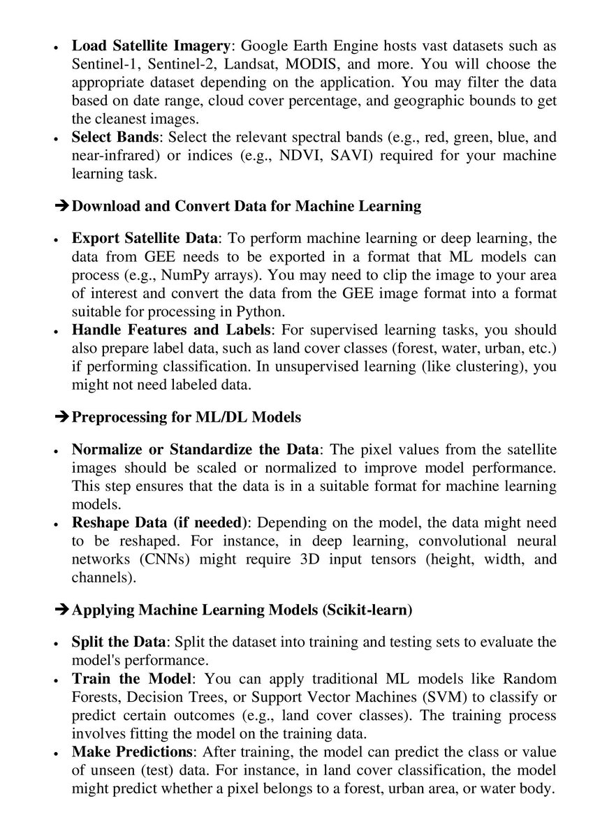 GISRSStudyHacks's tweet image. Google Earth Engine (GEE) with the Python API for Machine Learning (ML) and Deep Learning (DL)
Tutorial Link: youtube.com/live/BFJWvlr2A…
Course Info: studyhacksgeospatial.com/google-earth-e…

#GoogleEarthEngine #PythonAPI #MachineLearning #DeepLearning #GeospatialAnalysis #RemoteSensing