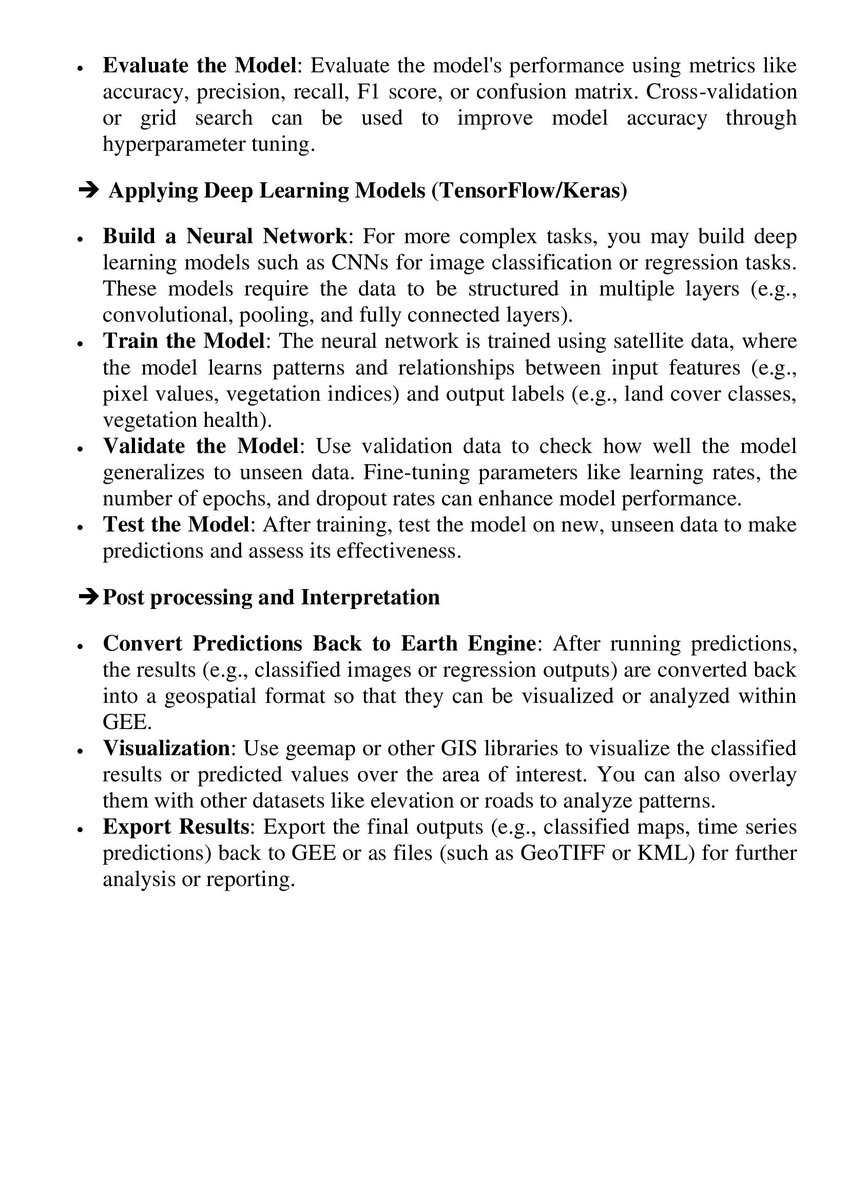 GISRSStudyHacks's tweet image. Google Earth Engine (GEE) with the Python API for Machine Learning (ML) and Deep Learning (DL)
Tutorial Link: youtube.com/live/BFJWvlr2A…
Course Info: studyhacksgeospatial.com/google-earth-e…

#GoogleEarthEngine #PythonAPI #MachineLearning #DeepLearning #GeospatialAnalysis #RemoteSensing