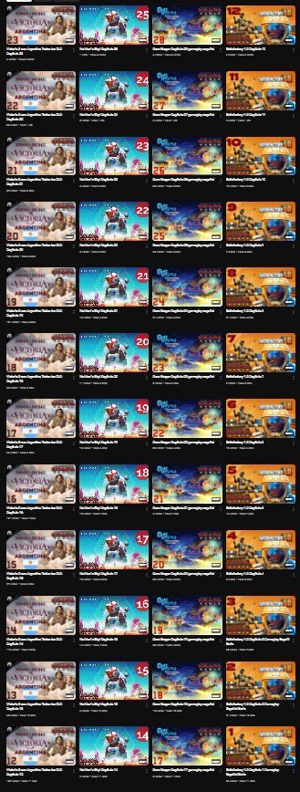 nicokrapa's tweet photo. En #Youtube #KrapaGamer 4 Series y videos por día, todos los días a la misma hora: #Satisfactory #CoreKeeper #NomanSky #Victoria3 con #Argentina todo en #Español! Te sumas? https://t.co/PWGVwF3RY5 https://t.co/UTTVhvi2Ys