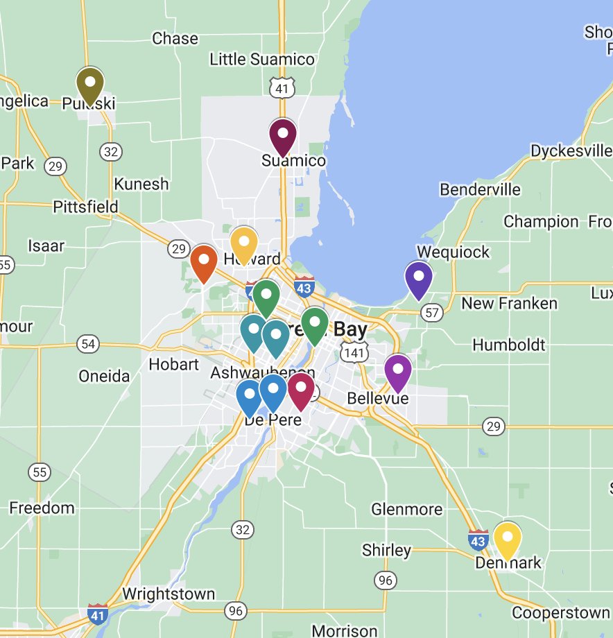 The third and final "Frogger" or Crosswalk Education &amp; Enforcement event of 2024 will take place next Wednesday, October 2nd in partnership with Wello's Yield to Your Neighbor campaign. See the map for locations &amp; times of these pedestrian safety efforts.

bit.ly/10-2-24-Frogger