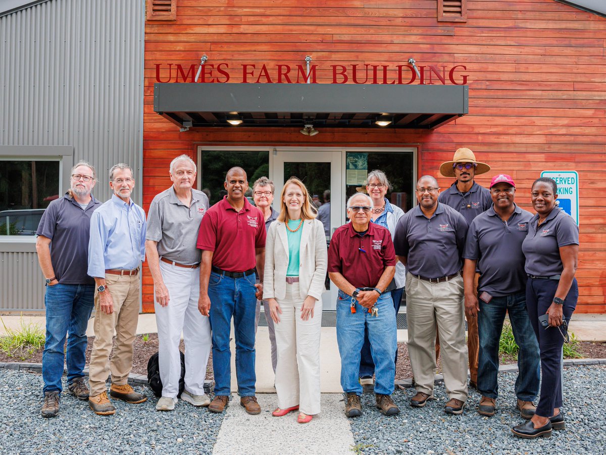 MDComptroller's tweet photo. Take a Look with Brooke today in Somerset County! #TeamComptroller toured the @UMESNews Extension Research and Education Farm to learn about their work as a resource to enhance the economic wellbeing of farmers and ended at the Crab Pickers Strike Historical marker at the Shiloh United Methodist Church in Crisfield to see Pastor Emanuel Johnson's work in creating this mark to commemorate the organizing and struggle of 600 Black women.