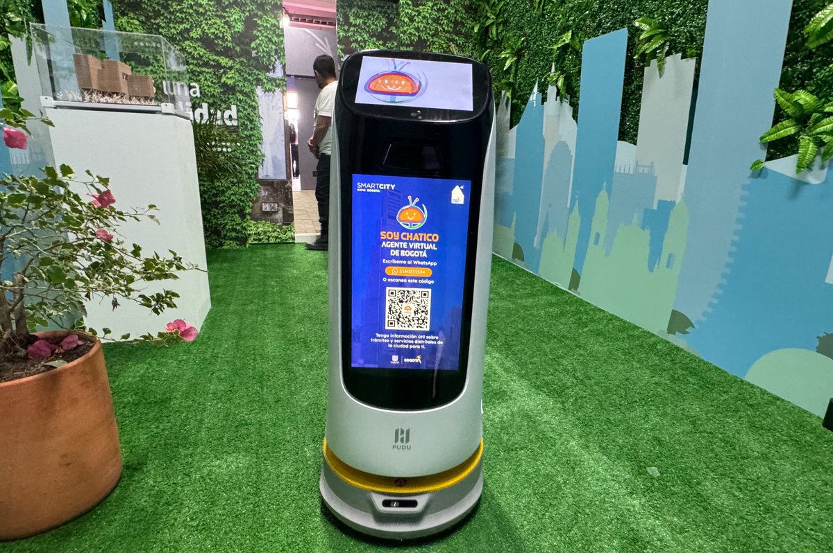 ConsejeriaTIC's tweet photo. #Chatico es uno de los anfitriones en #SmartCityBogotá🏙️🤖

A través de nuestro agente virtual podrás consultar la agenda del evento, así como más información de la ciudad. 🤩

Escríbele👉🏼 https://t.co/b90rZj0lN7 https://t.co/GOKgeME2VK