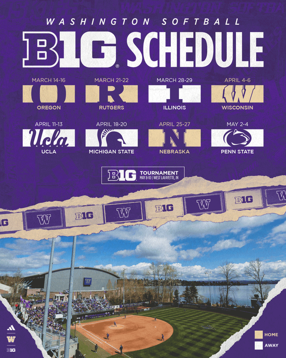 B1G TIME‼️

Our inaugural <a href="/B1Gsoftball/">Big Ten Softball</a> schedule is here! 

🗞️ gohski.es/3MYfMJx
🗓️ gohski.es/47Gkkhg

#MightyAreTheWomen