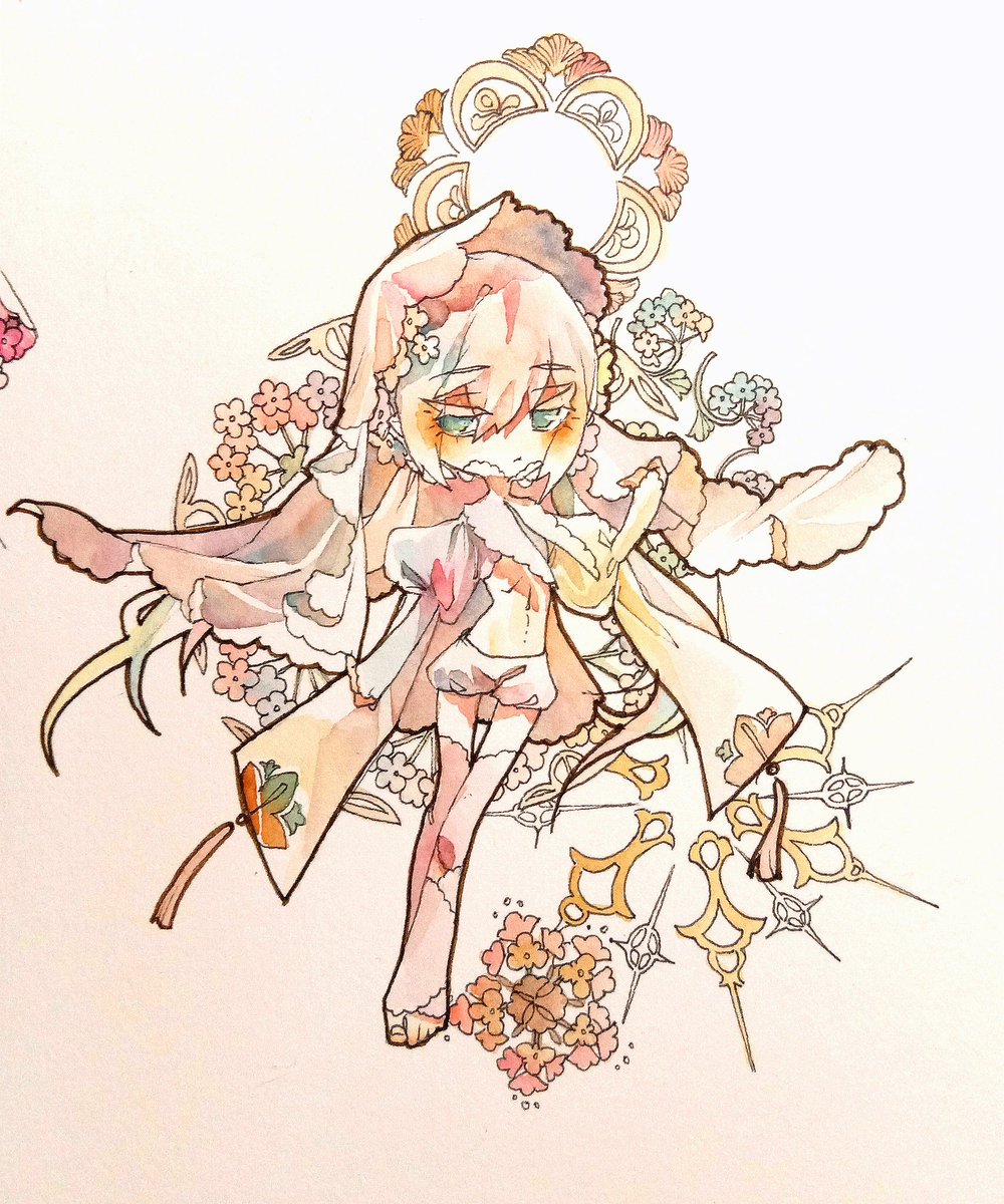 4AQuarter's tweet photo. #watercolor #watercolorpainting #illustraion #oc #ocart https://t.co/o9DScLzXHl