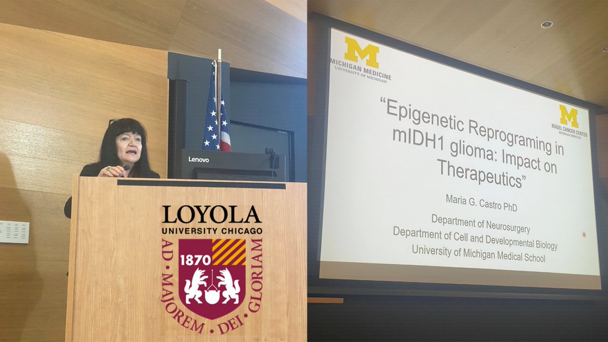 Derek A. Wainwright, Ph.D. (@dwainwright_phd) on Twitter photo Thank you, Dr. <a href="/castro2355_mg/">maria g castro</a> <a href="/UMichMedSchool/">University of Michigan Medical School</a> for visiting <a href="/LoyolaMedMD/">Loyola Medicine MD</a> <a href="/LoyolaChicago/">Loyola University Chicago</a> today! As always, your talk was inspirational and outstanding to our trainees and faculty!!!
<a href="/SteveKregel/">Steve Kregel, PhD</a> <a href="/ali_vazirigohar/">Vaziri-Gohar Lab</a> <a href="/LoyolaChicago/">Loyola University Chicago</a> <a href="/NeuroOnc/">SNO</a> <a href="/theABTA/">American Brain Tumor Association</a> <a href="/ManonCampillo/">Campillo Manon</a> <a href="/LUNeurosurgery/">Loyola Neurosurgery</a> Thank you, Dr. <a href="/castro2355_mg/">maria g castro</a> <a href="/UMichMedSchool/">University of Michigan Medical School</a> for visiting <a href="/LoyolaMedMD/">Loyola Medicine MD</a> <a href="/LoyolaChicago/">Loyola University Chicago</a> today! As always, your talk was inspirational and outstanding to our trainees and faculty!!!
<a href="/SteveKregel/">Steve Kregel, PhD</a> <a href="/ali_vazirigohar/">Vaziri-Gohar Lab</a> <a href="/LoyolaChicago/">Loyola University Chicago</a> <a href="/NeuroOnc/">SNO</a> <a href="/theABTA/">American Brain Tumor Association</a> <a href="/ManonCampillo/">Campillo Manon</a> <a href="/LUNeurosurgery/">Loyola Neurosurgery</a>