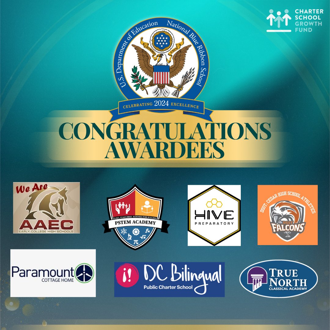 Congratulations to our portfolio schools awarded the prestigious National Blue Ribbon by the <a href="/usedgov/">U.S. Department of Education</a>! This honor celebrates their dedication to academic excellence and outstanding achievements in education.

<a href="/NatlBlueRibbon/">National Blue Ribbon</a> 
<a href="/TrueNorthSchool/">True North Classical Academy</a> 
<a href="/Paramountindy/">Paramount School</a> 
<a href="/HivePrep/">HIVE Prep</a>