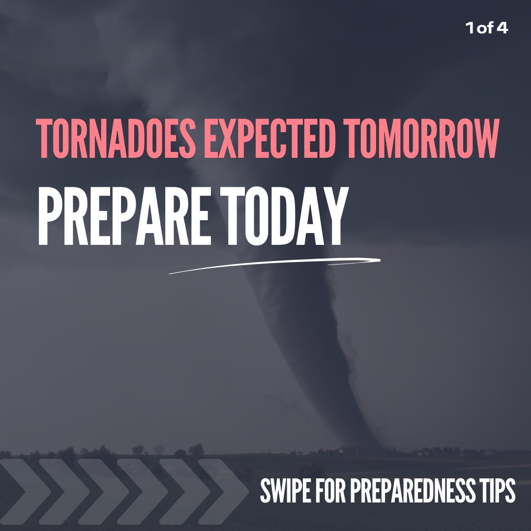 ChathamEMA's tweet photo. Hurricane Helene Alert Tornadoes possible tomorrow! Prepare NOW:
🎃 Secure outdoor items (furniture, Halloween decor, tools, etc.)
🌪️ Identify a safe room (interior, no windows)
🔋 Prep for power outages: stock food/water, charge devices, have flashlights &amp; emergency kit ready. https://t.co/aRItLTHbsW