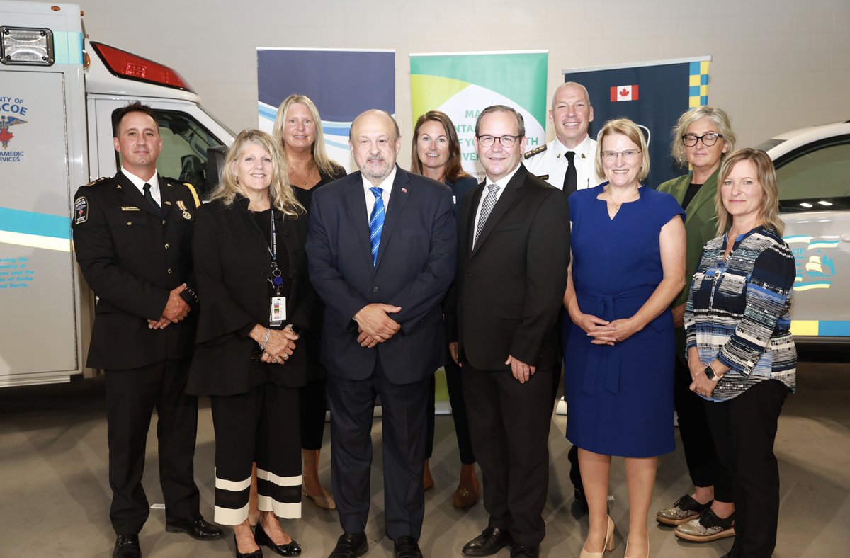 Doug Downey (@douglasdowney) on Twitter photo Improving access to mental health care, closer to home.
Proud to join <a href="/SylviaJonesMPP/">Sylvia Jones</a> & <a href="/MichaelTibollo/">Dr. Michael Tibollo</a> to announce up to $2.7M to launch a new mobile crisis response team in #Barrie.
Part of our plan to expand access to mental health, homelessness, and addictions supports. Improving access to mental health care, closer to home.
Proud to join <a href="/SylviaJonesMPP/">Sylvia Jones</a> & <a href="/MichaelTibollo/">Dr. Michael Tibollo</a> to announce up to $2.7M to launch a new mobile crisis response team in #Barrie.
Part of our plan to expand access to mental health, homelessness, and addictions supports.