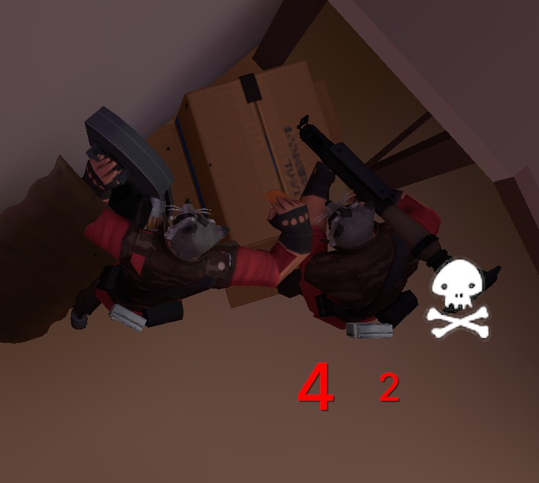 mk_tf2's tweet photo. 出不去了🦝���🦝 https://t.co/SuJrjWDccJ