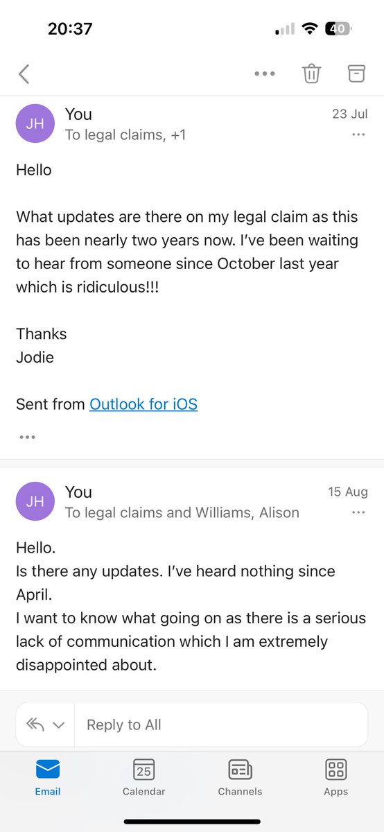 Still nothing from <a href="/TUIUK/">tuiuk</a> about my legal claim since April. They are a joke. Shambolic service.