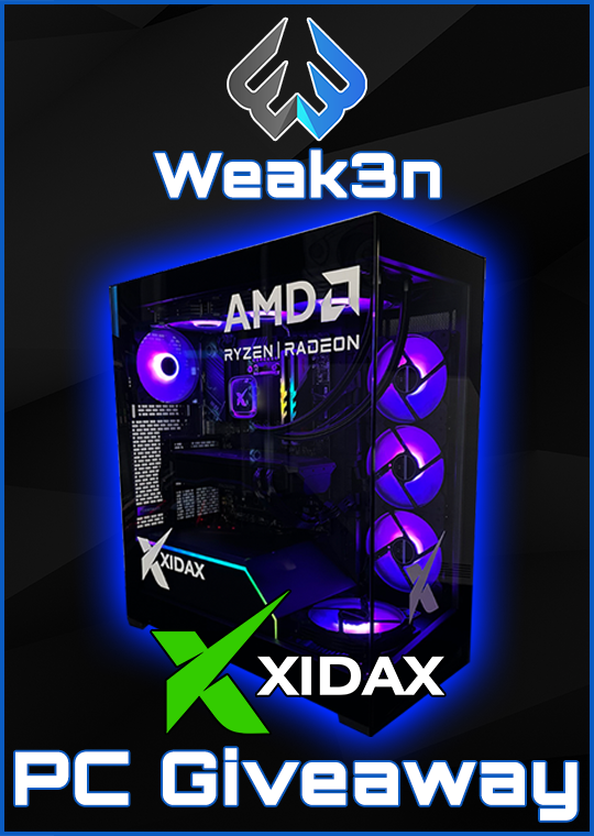 xidaxpcs's tweet photo. Winner Winner!  The @Weak3n Giveaway PC, powered by @AMDGaming goes to Morgan H

Stay Tuned for the Next PC Giveaway! https://t.co/uQ2cS5tnlC