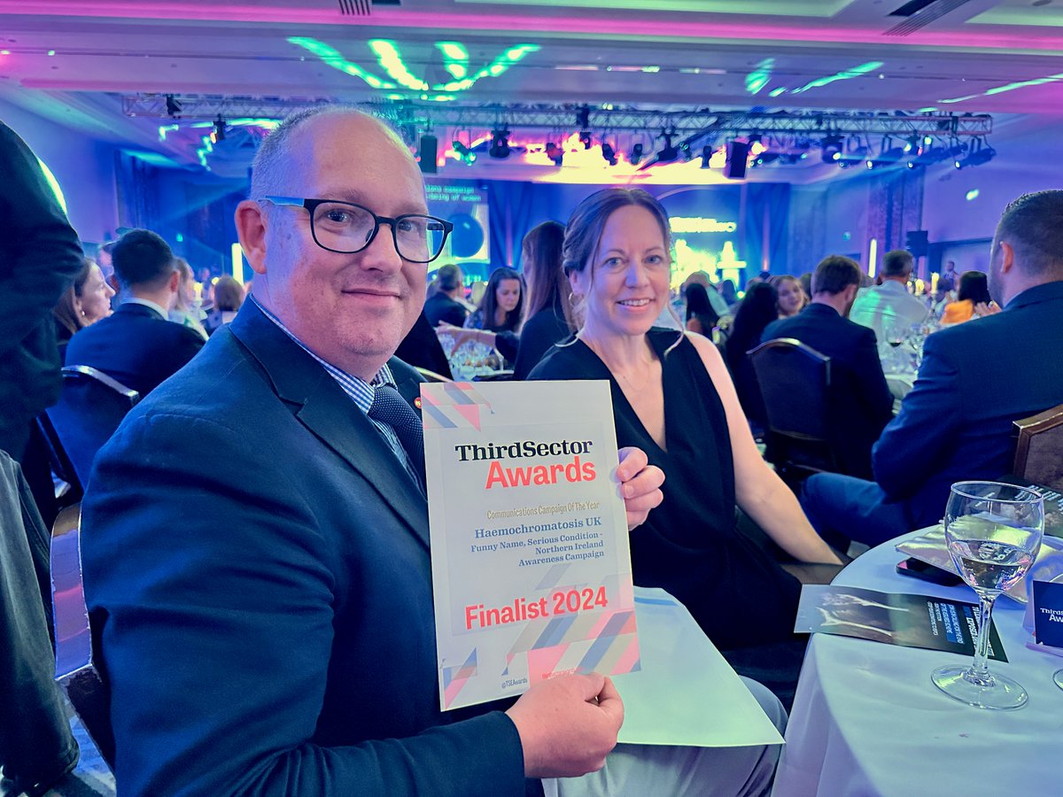 IronOverloadUK's tweet photo. We're excited to have been selected as finalists in the Third Sector Awards for 2 awards :
▶️ Digital Innovation of the Year (MyIron+ app)
▶️ Communications Campaign of the Year (NI awareness campaign)
Great work, #TeamIronOverload - congratulations to all the winners! 🎉 https://t.co/JLpev4gFCG