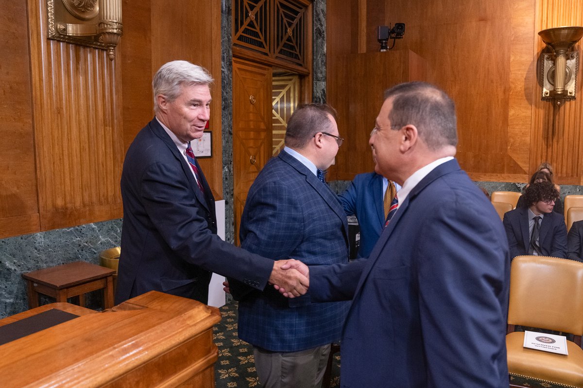 SenWhitehouse's tweet photo. A familiar face in @SenateBudget this morning! Grateful to hear @JoeShekarchi’s testimony on making housing more affordable. https://t.co/Tlz7UPlRQh