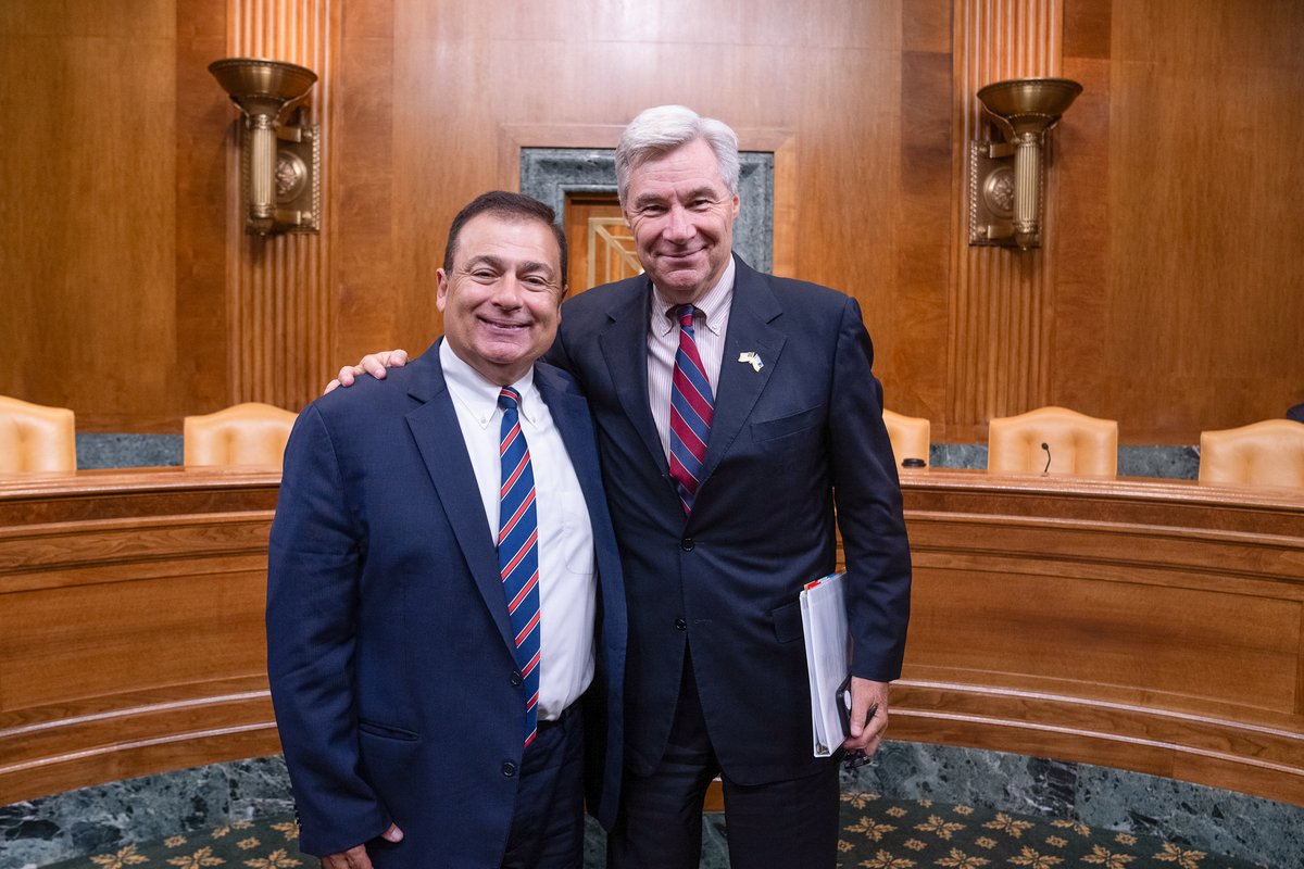 SenWhitehouse's tweet photo. A familiar face in @SenateBudget this morning! Grateful to hear @JoeShekarchi’s testimony on making housing more affordable. https://t.co/Tlz7UPlRQh