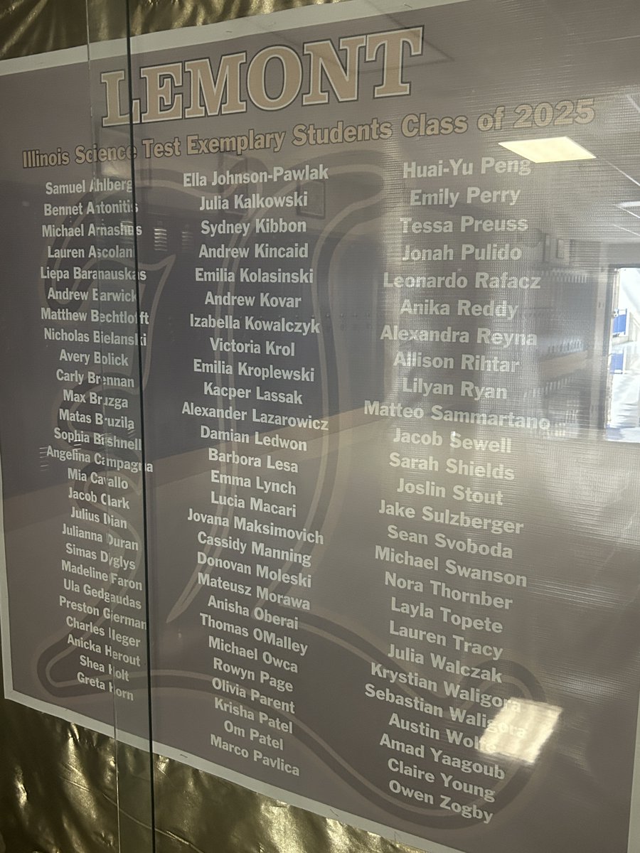 Lemont High School (@lemont_hs) on Twitter photo Last spring, approximately 325 <a href="/Lemont_HS/">Lemont High School</a> juniors took the Illinois Science Assessment, and 66% scored among the top two categories (Exemplary or Proficient), with 80 students - or just short of 25% of test takers - scoring at the Exemplary level! Congrats to all! #WeAreLemont Last spring, approximately 325 <a href="/Lemont_HS/">Lemont High School</a> juniors took the Illinois Science Assessment, and 66% scored among the top two categories (Exemplary or Proficient), with 80 students - or just short of 25% of test takers - scoring at the Exemplary level! Congrats to all! #WeAreLemont