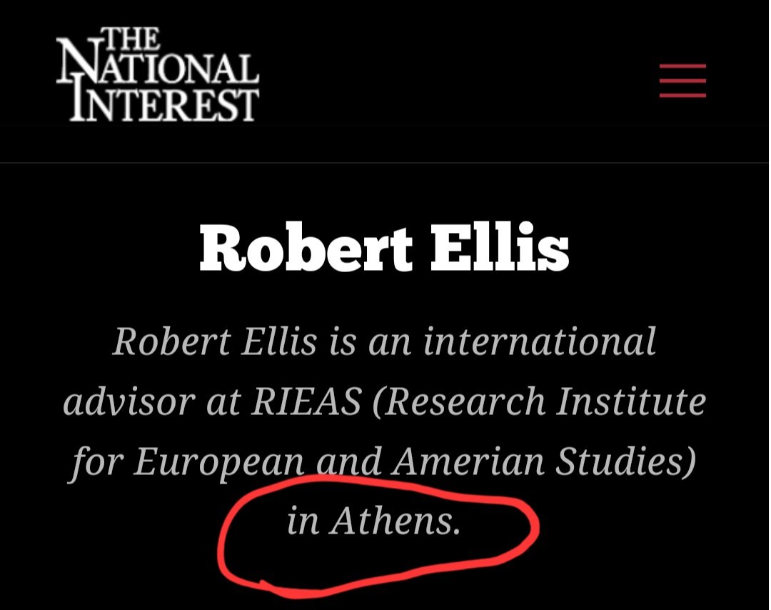 bb_rnlr's tweet photo. @TheNatlInterest Robert Ellis is an international(!) advisor. Why doesn't he act like it?
Here is the answer. https://t.co/HxifRmmRNN