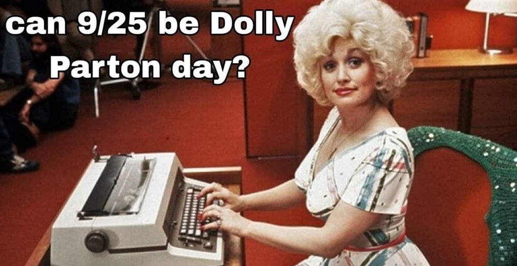 w0nderdawg's tweet photo. Happy Dolly Parton day #dollypartonday https://t.co/vM9wkb2z1C