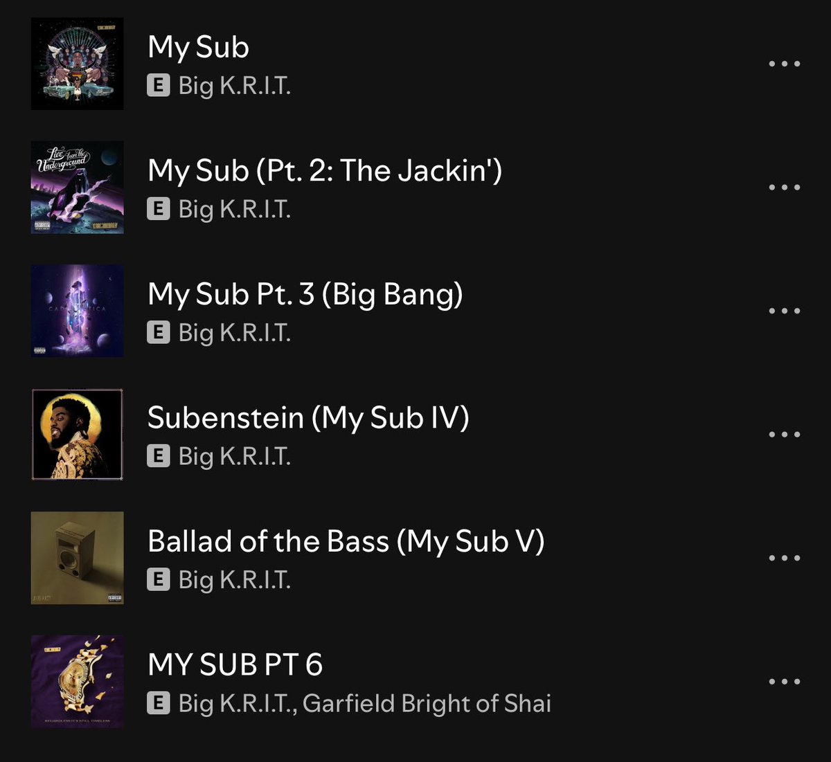 BIGKRIT's tweet photo. What’s Your Favorite #MySub Record? Join The Convo ➡️ https://t.co/gF9TZVeJYE https://t.co/fTIiXR2dYI