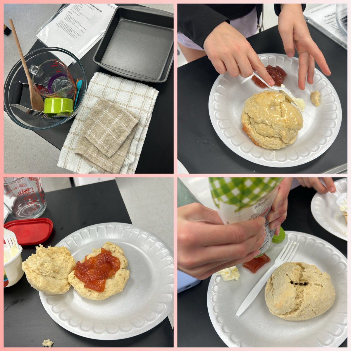 MsWingateCTE's tweet photo. Fluffy, Buttery Biscuits were on the agenda today in Ms. Rhodes Exploring Family & Consumer Sciences classes! π#BrightFuturesLoading #BuildingANetwork @McDougleMiddle @CTEforNC https://t.co/LP9Afi4ttR