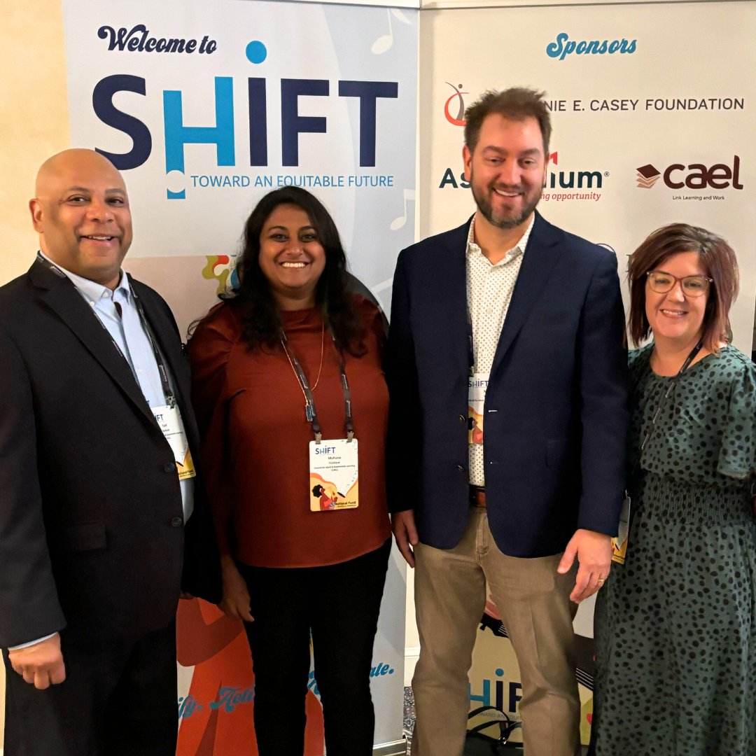 CAELnews's tweet image. CAEL is thrilled to sponsor #SHIFT2024, the biennial workforce development conference by @National_Fund! 🎉 Learn more about CAEL at hubs.li/Q02R8lGS0
#WorkforceDevelopment #CreditForPriorLearning