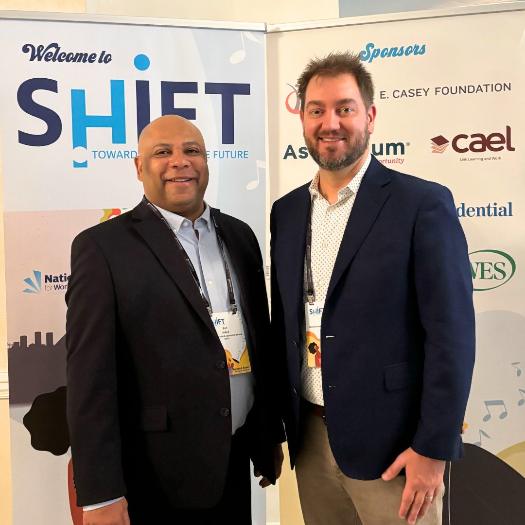 CAELnews's tweet image. CAEL is thrilled to sponsor #SHIFT2024, the biennial workforce development conference by @National_Fund! 🎉 Learn more about CAEL at hubs.li/Q02R8lGS0
#WorkforceDevelopment #CreditForPriorLearning