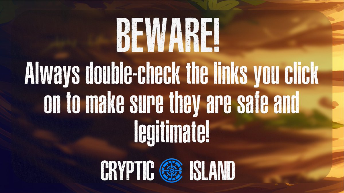 Cryptic Island tweet media