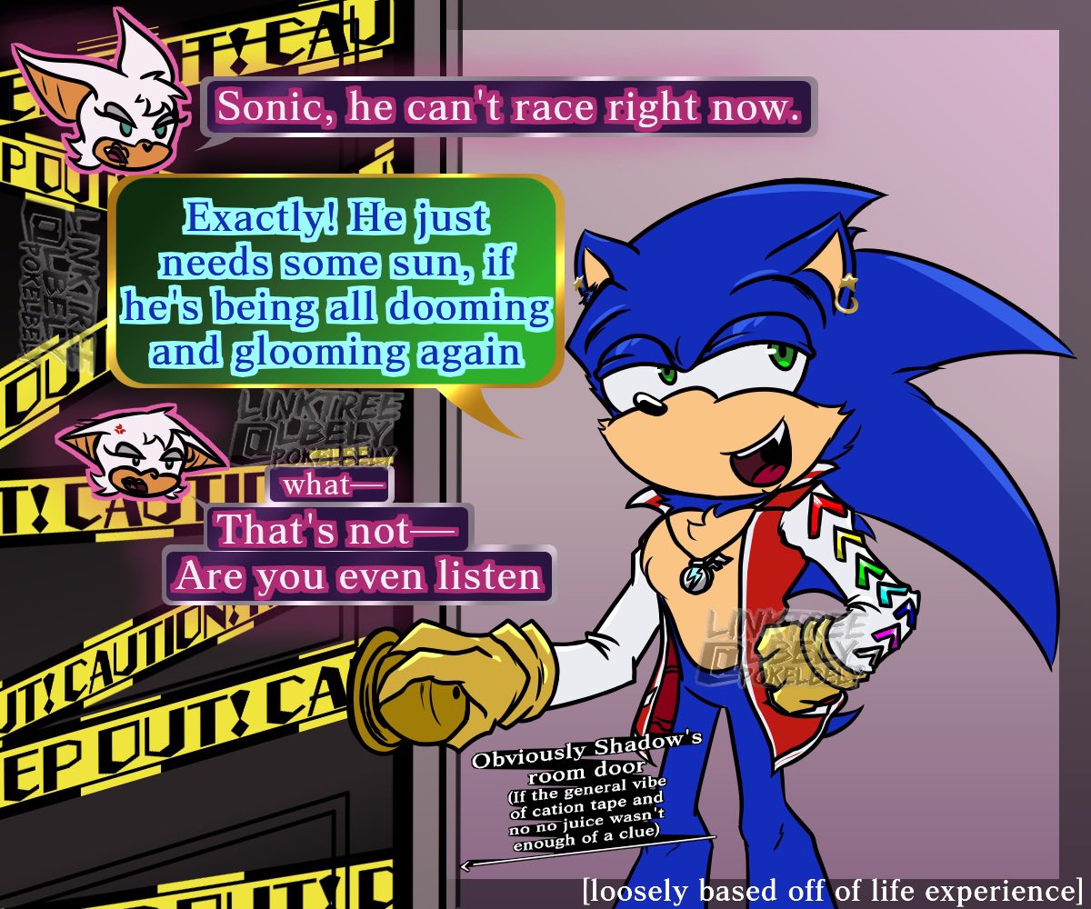 Pokelbely's tweet photo. 1/2
📖I had to taste Squid Shadow too
Alt title📖SonXEldritchp2nop1
📖Real title; “untiled squid joke”

#Sonicthehedgehog #sonadow #Shadowthehedgehog #Rougethebat #DoomMorph https://t.co/QGsC40bd7j