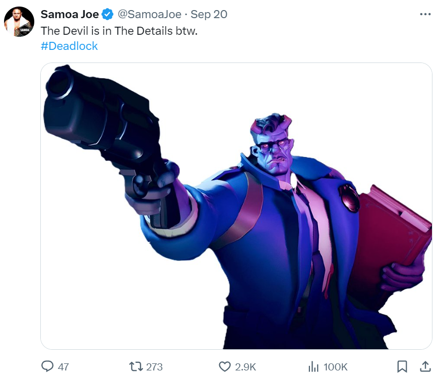 Wrestler Samoa Joe publicly revealed that he voices Abrams in Deadlock 

He also voices characters like King Shark in Suicide Squad and Juggernaut from Dota 2.
