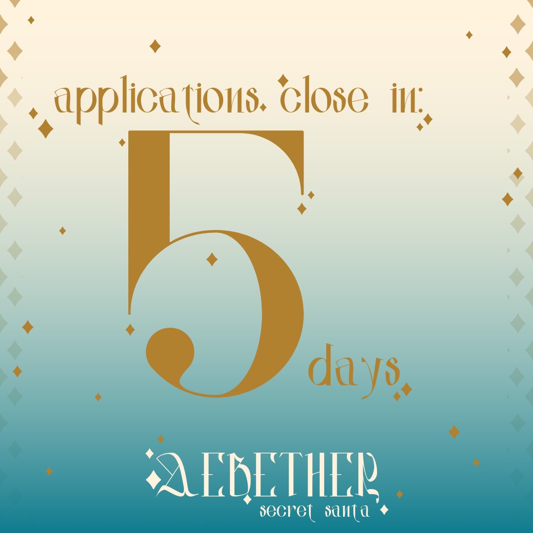 aebether's tweet photo. Relax, we will work together. I have faith in my ability to instruct you, and even more faith in your exceptional talents✨
only 5 days left to apply to the #aebetherss ~
https://t.co/RyxBQMZ8W2
#aebedo #albether https://t.co/22YfVHpAvd