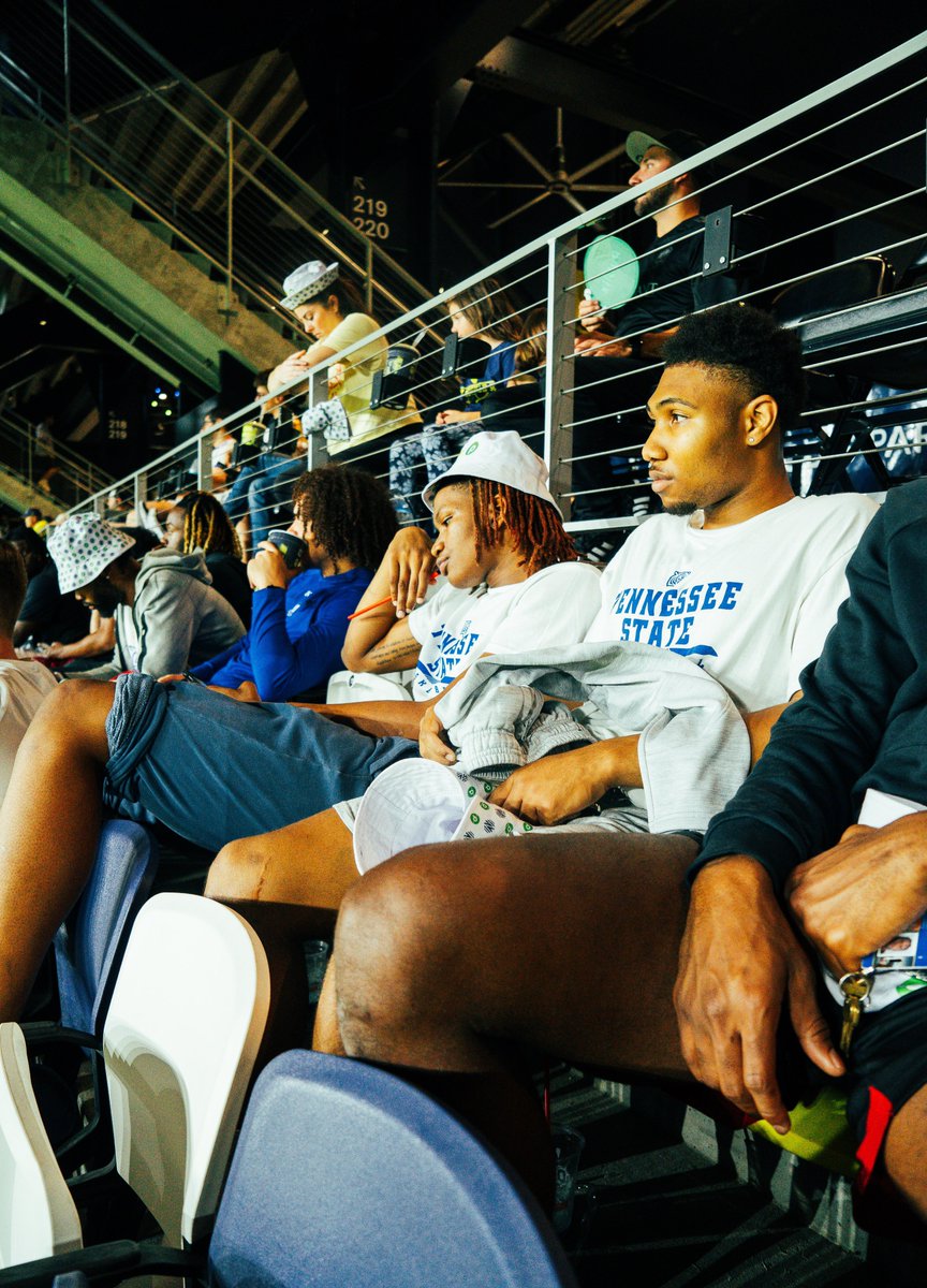Tennessee State Men's Basketball (@tsutigersmbb) on Twitter photo Last week, our guys had a great time watching <a href="/NashvilleSC/">Nashville SC</a> at their match!
#RoarCity x #D2W Last week, our guys had a great time watching <a href="/NashvilleSC/">Nashville SC</a> at their match!
#RoarCity x #D2W