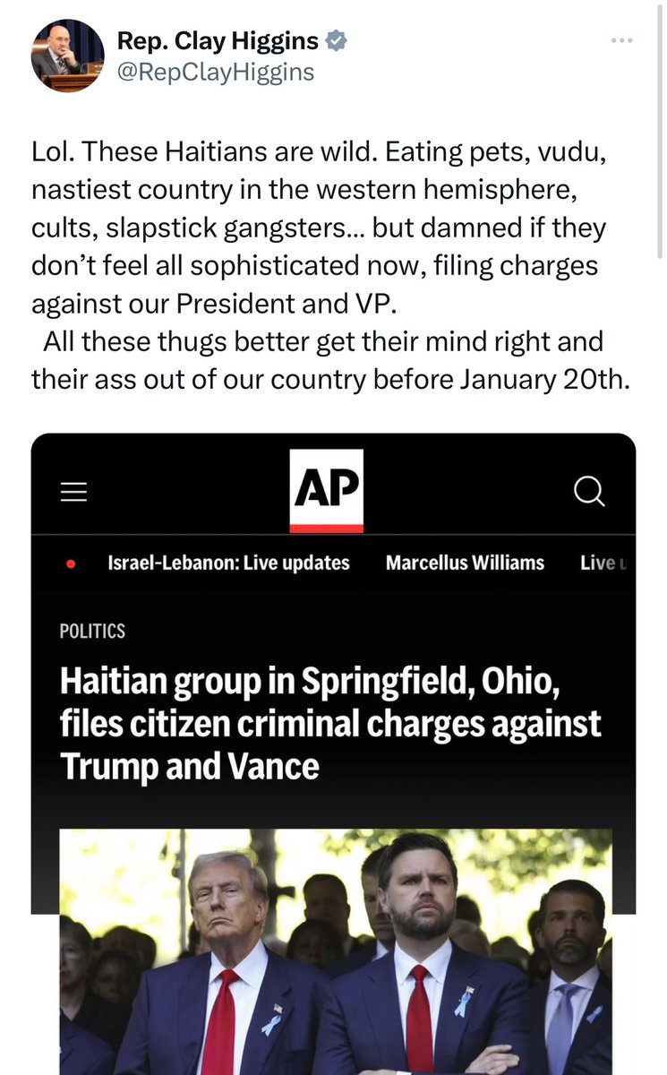 This is dishonest, vile, bigoted, hateful rhetoric. There’s no place for it in our politics, and it reflects poorly upon the state of Louisiana. #LaLege #LaGov