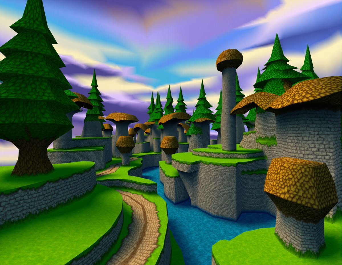 GeneratedSpyro's tweet image. This Spyro world does not exist... #AIGeneratedSpyro #Flux #SpyroTheDragon